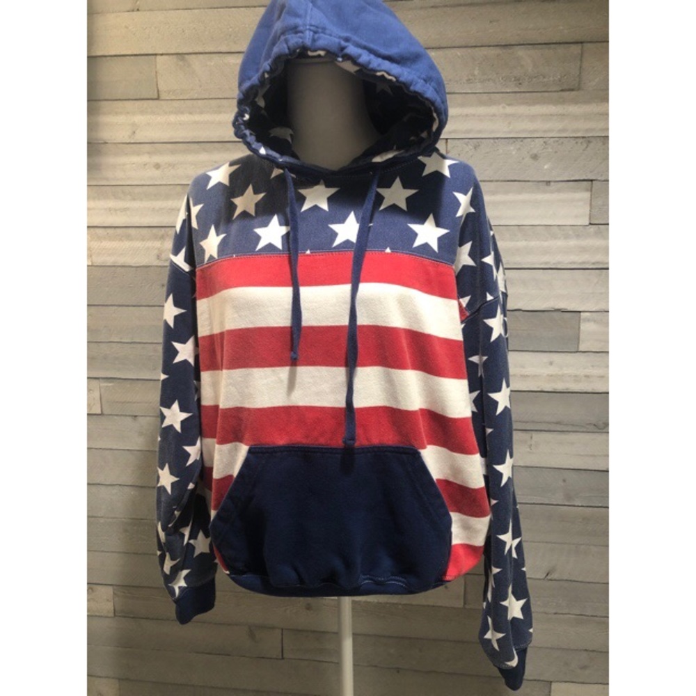 VINTAGE AMERICAN FLAG SWEATSHIRT 🇺🇸